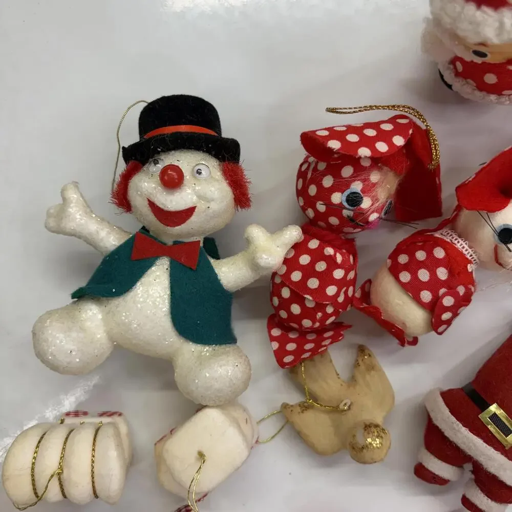 MCM Japan made Christmas ornament bundle of 20 vintage 1960s